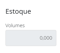 Volumes no produto