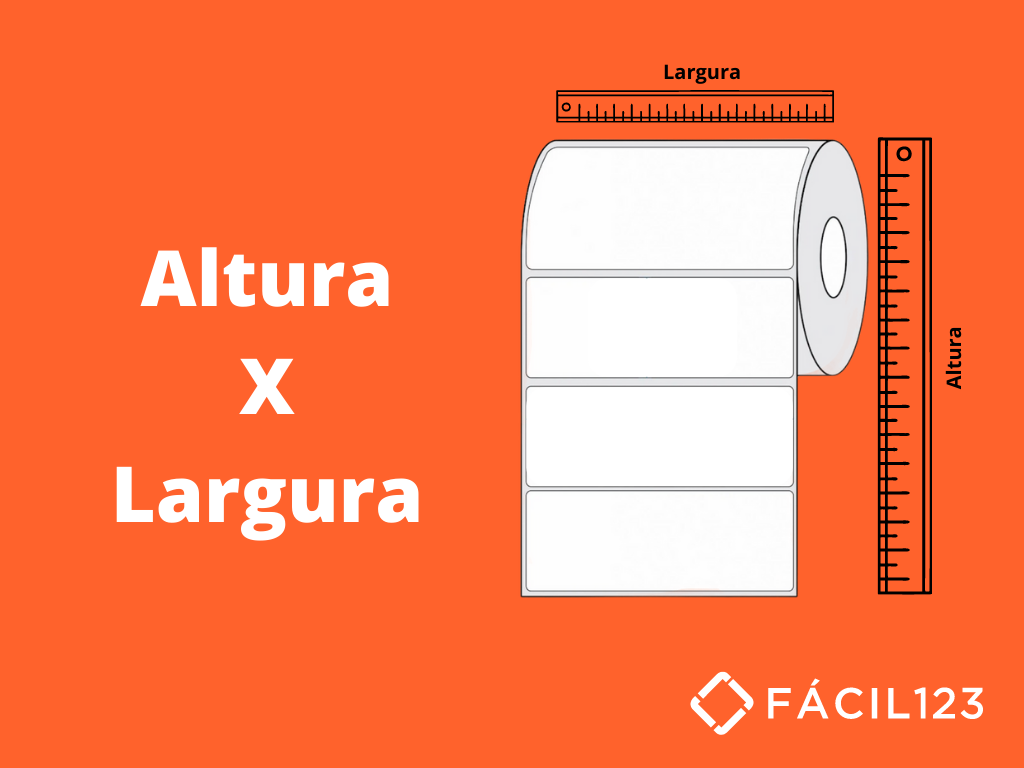 Altura e Largura da bobina
