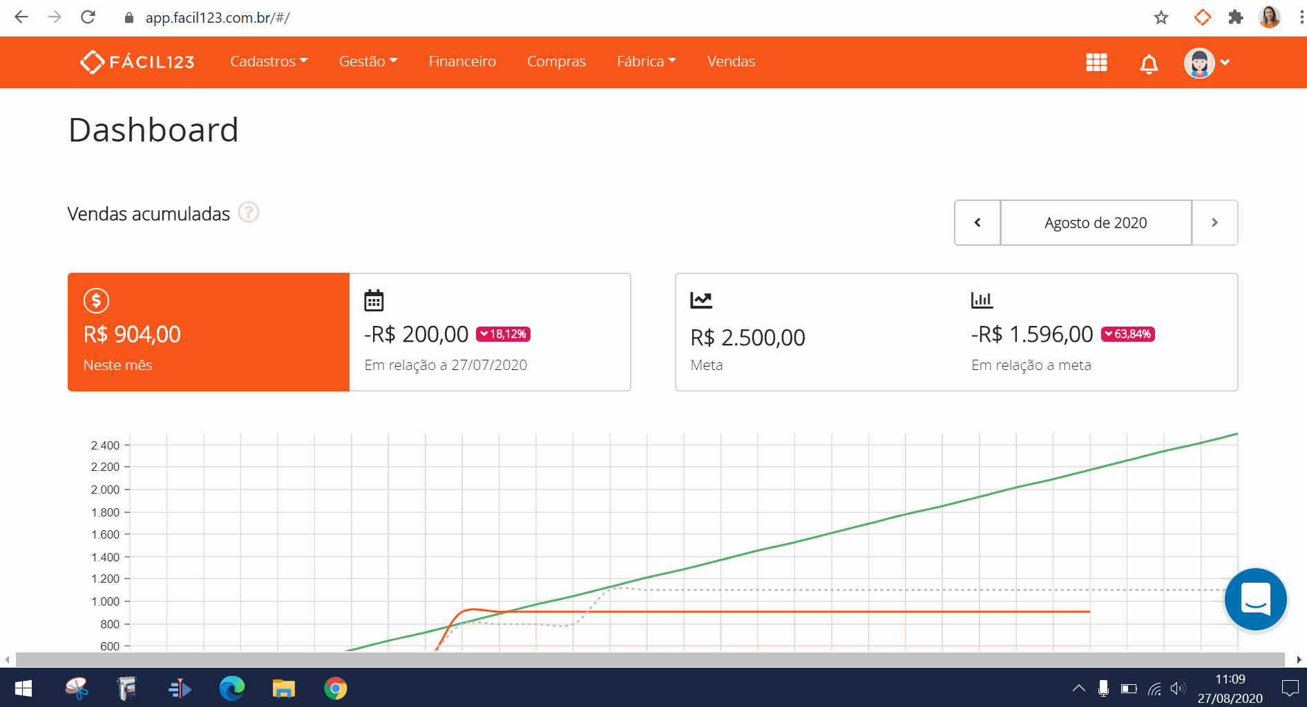 Adicionando outra conta Google