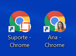 Dois navegadores para usuários diferentes