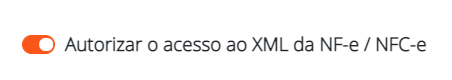 Autorizar o acesso ao XML da NF-e/NFC-e