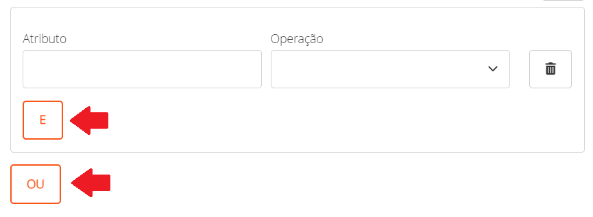 E/OU dos filtros
