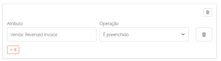 Filtrando notas de estorno