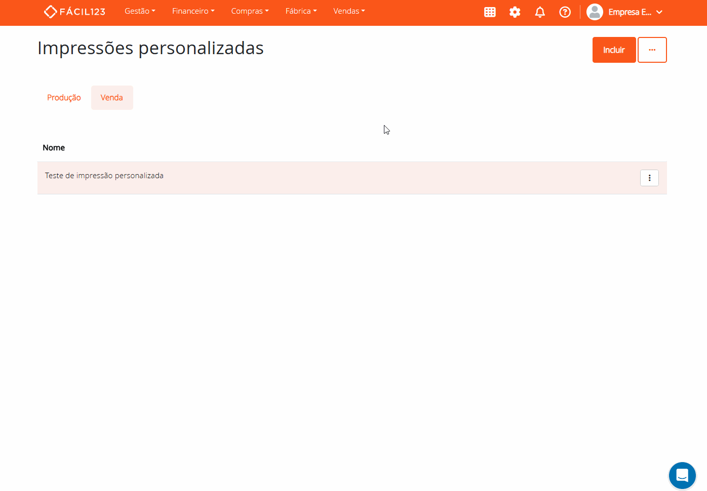 Exportar e importar impressão