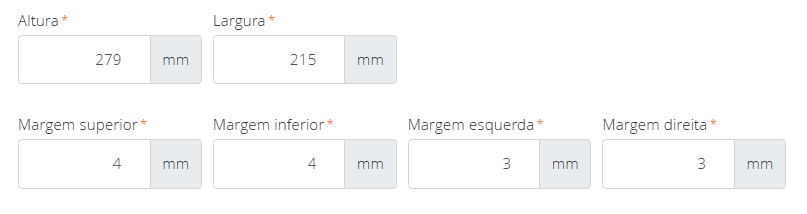 Medidas A4
