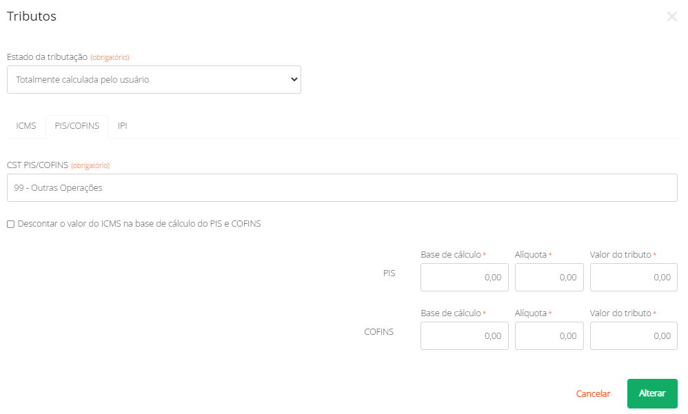 Complementando ICMS 2