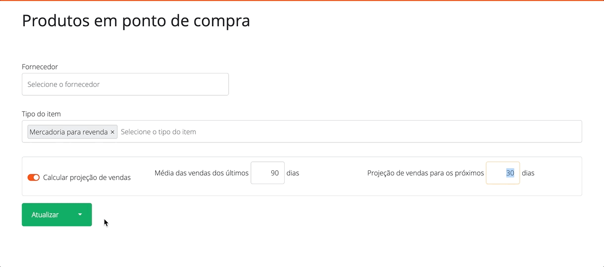 Atualizar e CSV