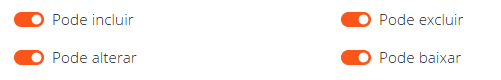 Permissões adicionais