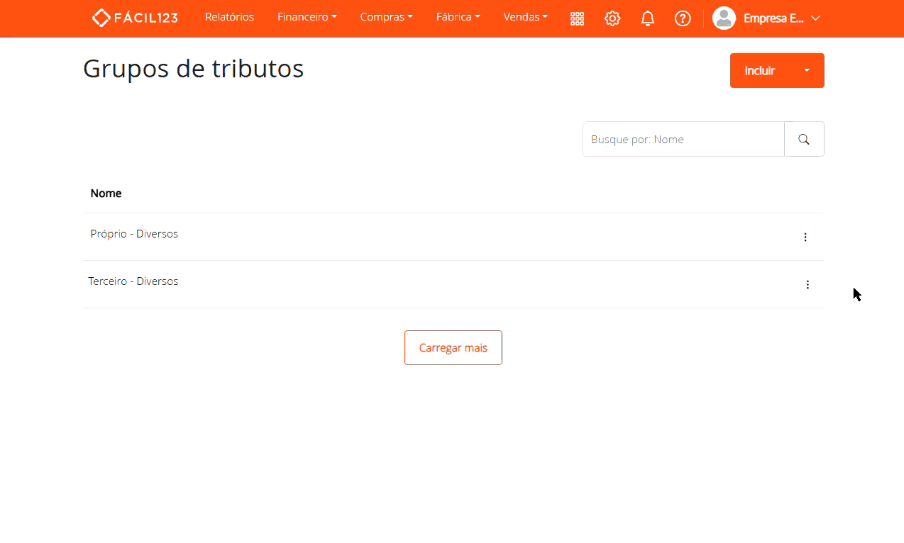 Incluindo ligação