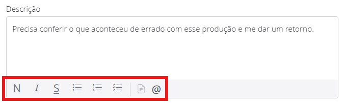 Checklists na atividade