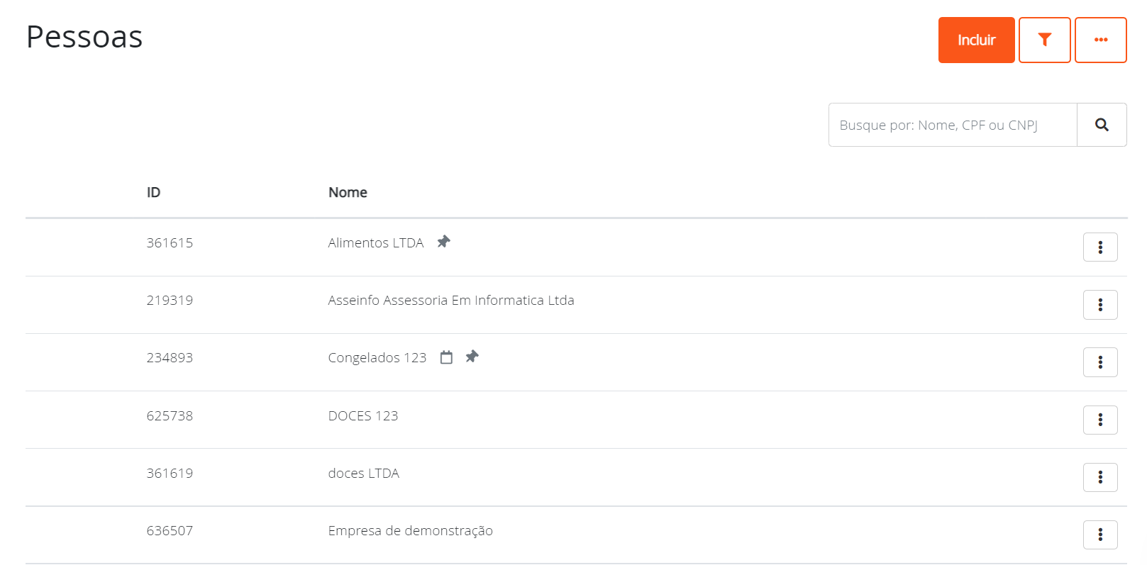 Pessoas