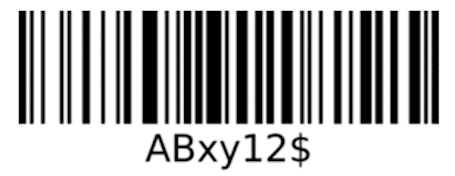 Code 128 A