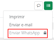 Cadeado WhatsApp Financeiro