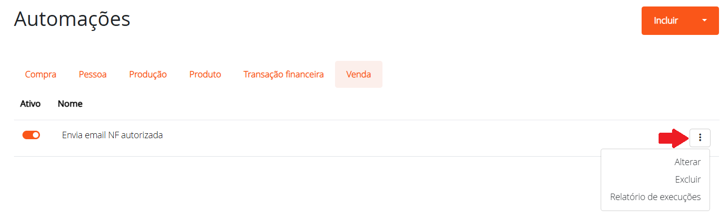 Três pontinhos na automação