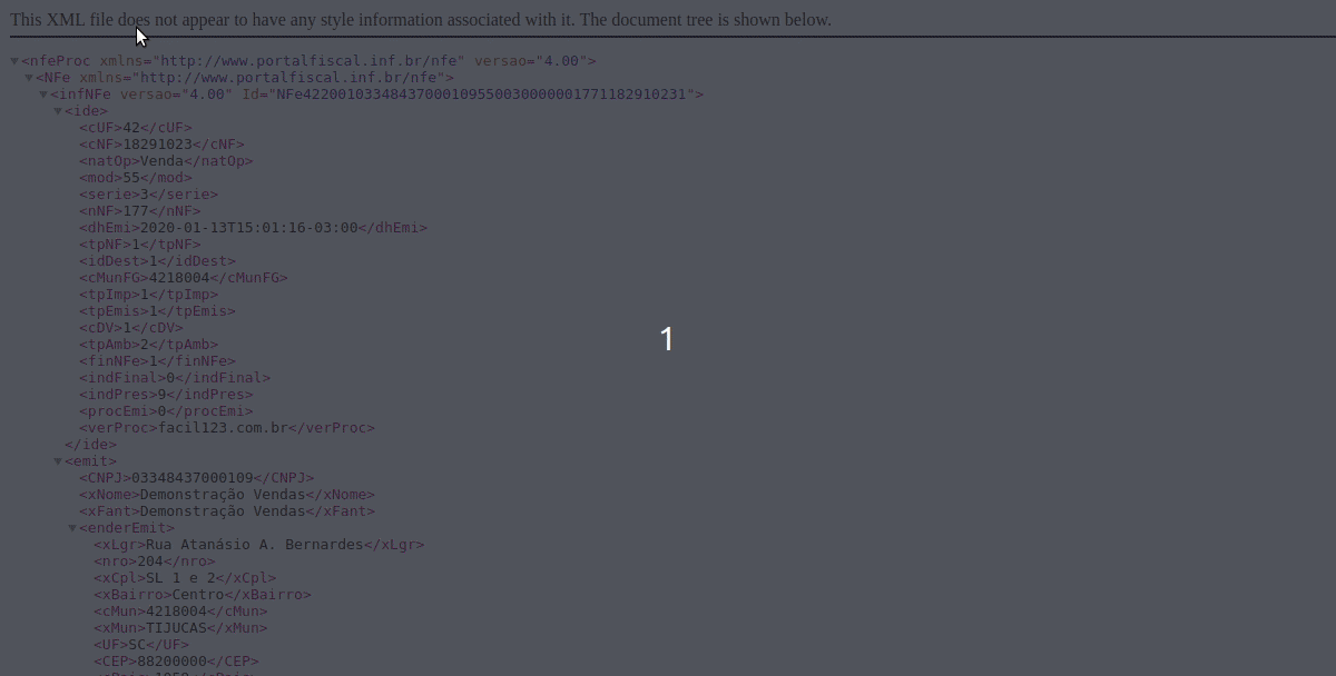 Localizando itens da ST no XML