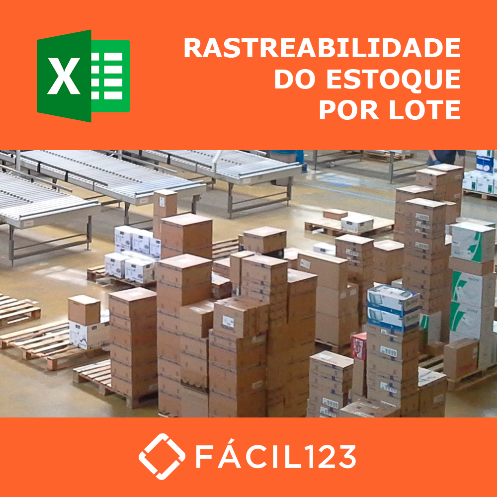 Planilha Controle de Estoque por Lote