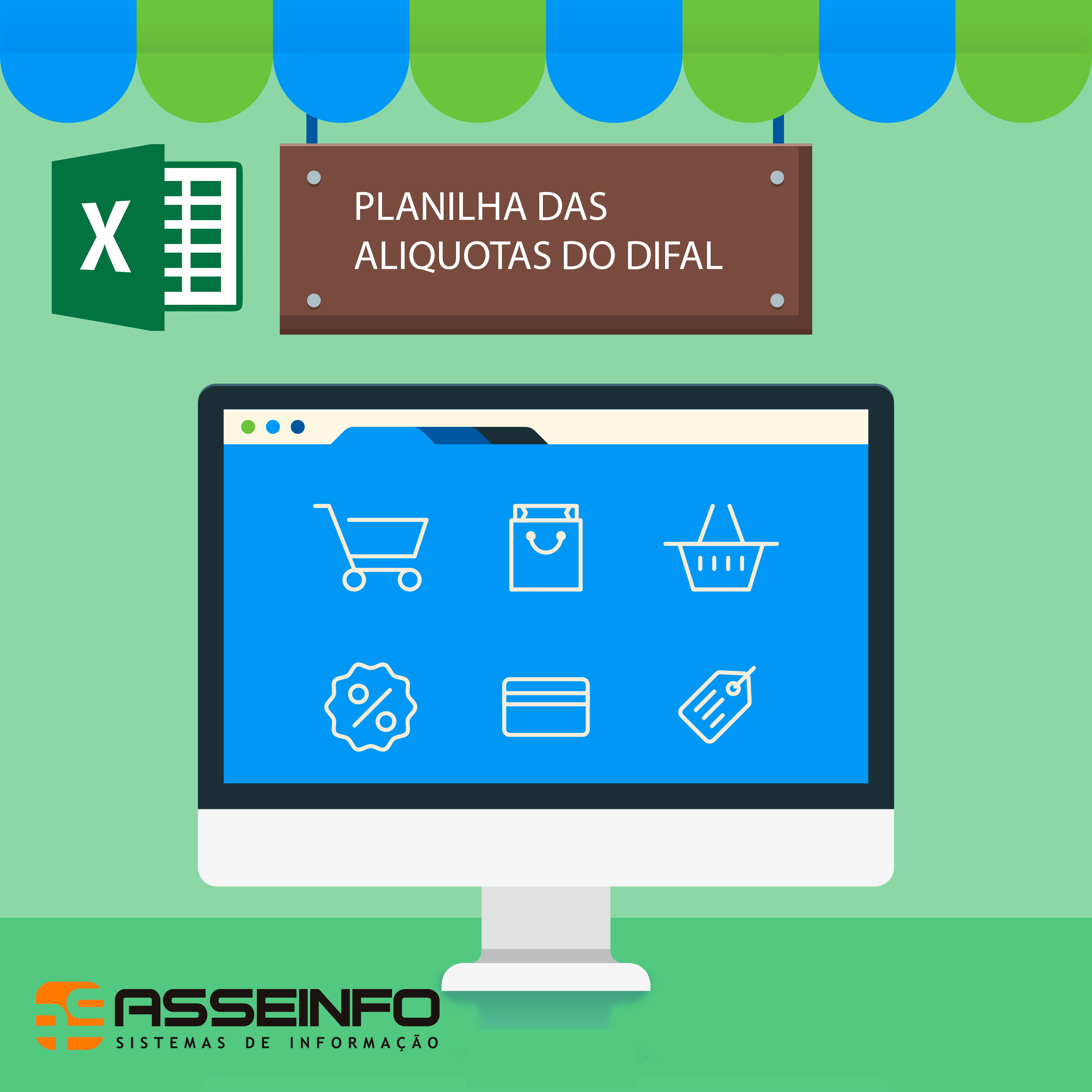 Alíquotas do DIFAL