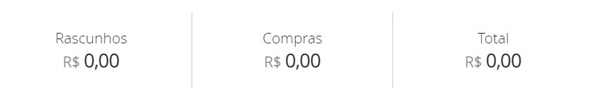 Saldos e totalizadores